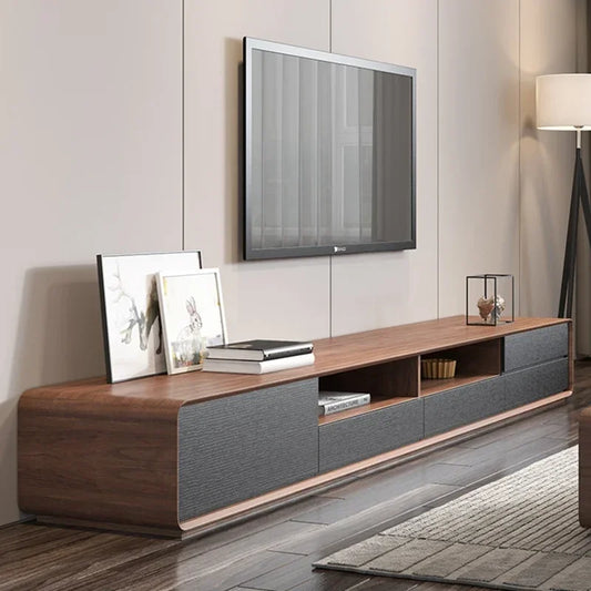 Minimalist Modern Tv Stands Entertainment Display Luxury Speaker Tv Stands Designer Aesthetic Storage Wood Muebles Furniture
