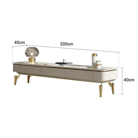 Modern Italian Tv Table Luxury Design Drawers Trendy Style Tv Stands Premium Elegant Mueble Tv Salon Living Room Furniture