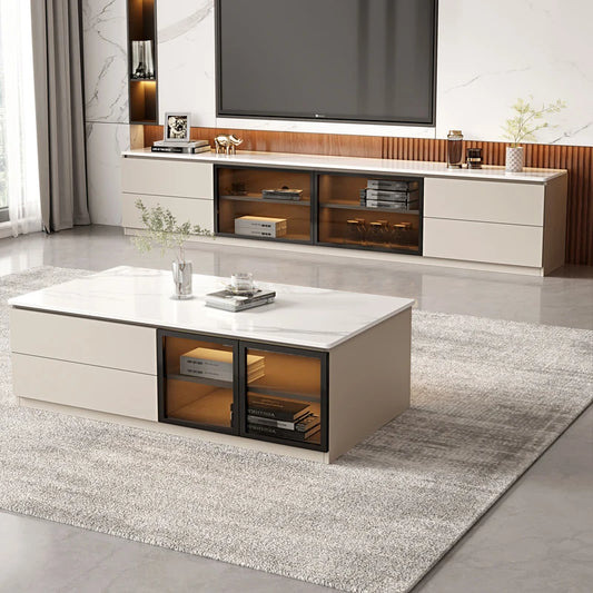 Beauty Trendy Tv Stand Luxury Premium Modern Nordic Tv Stand Organize Storage Mueble De Sala Modernos Furniture For Living Room