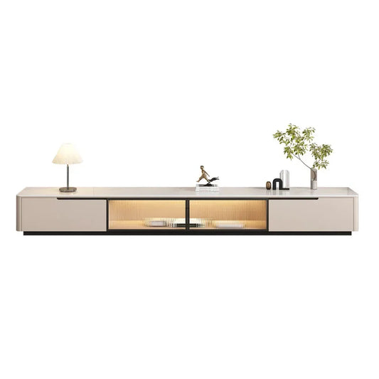 Luxury and minimalist TV stand, European style storage, modern living room TV cabinet furniture