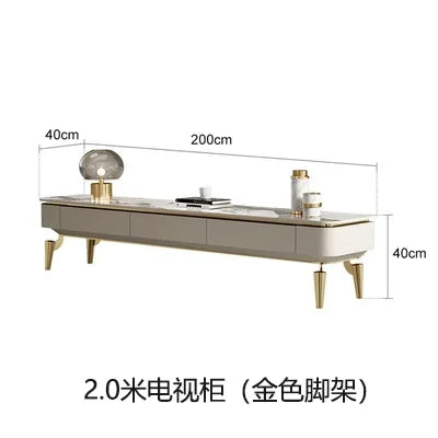 Modern Italian Tv Table Luxury Design Drawers Trendy Style Tv Stands Premium Elegant Mueble Tv Salon Living Room Furniture