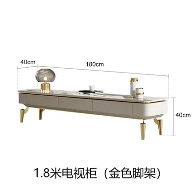 Modern Italian Tv Table Luxury Design Drawers Trendy Style Tv Stands Premium Elegant Mueble Tv Salon Living Room Furniture