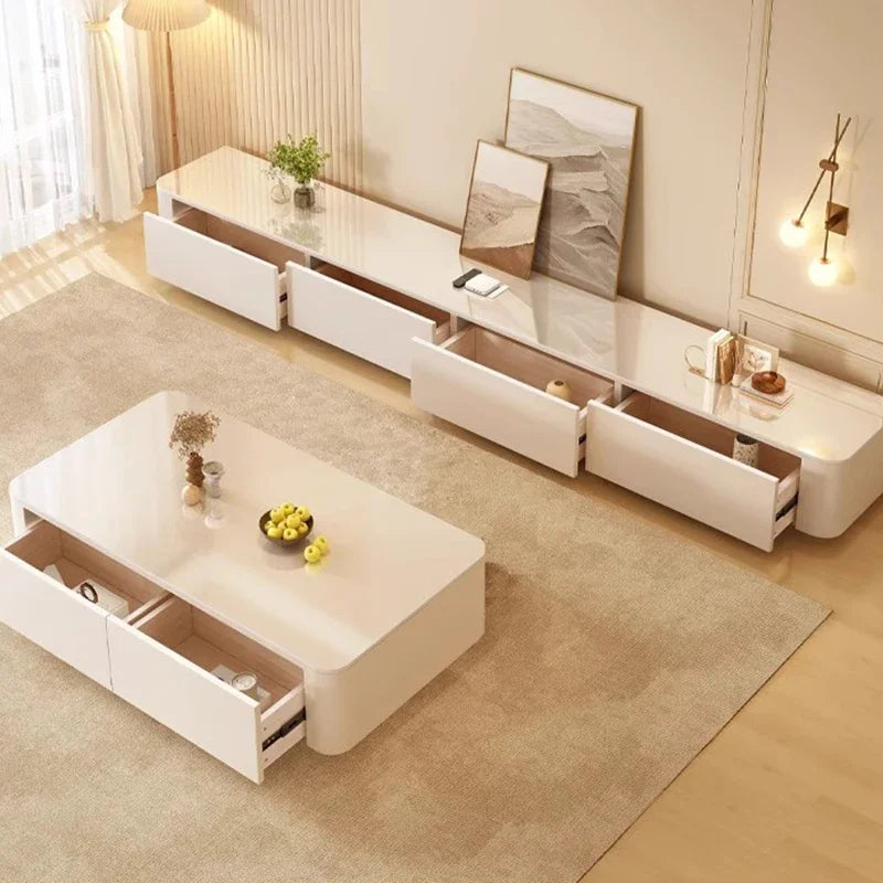 Nordic Modern Tv Stands Entertainment Designer Aesthetic Minimalist Gamer Movies Luxury Monitor Wood Muebles Italian Furniture