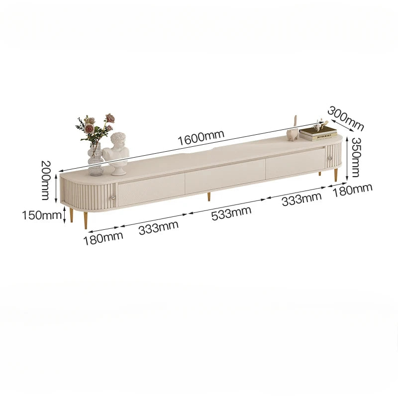 Console Table Tv Stand Holder Aesthetic Room Furniture Movable Luxury Floating Shelves Design Cabinet Tv Meuble Display Nordic